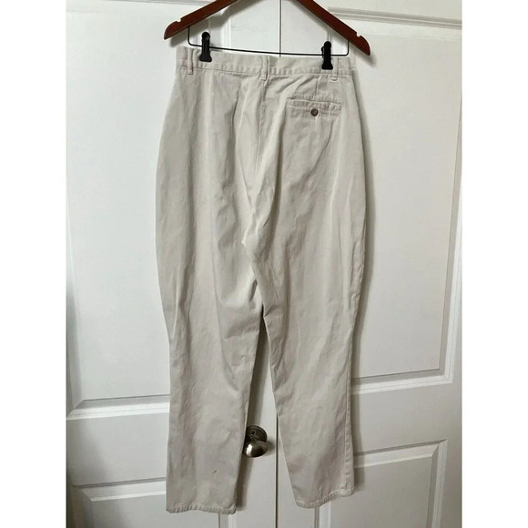 Vintage 90s Club Monaco Off White Riding Equestrian Jodhpur Style Pants - Picture 3 of 8